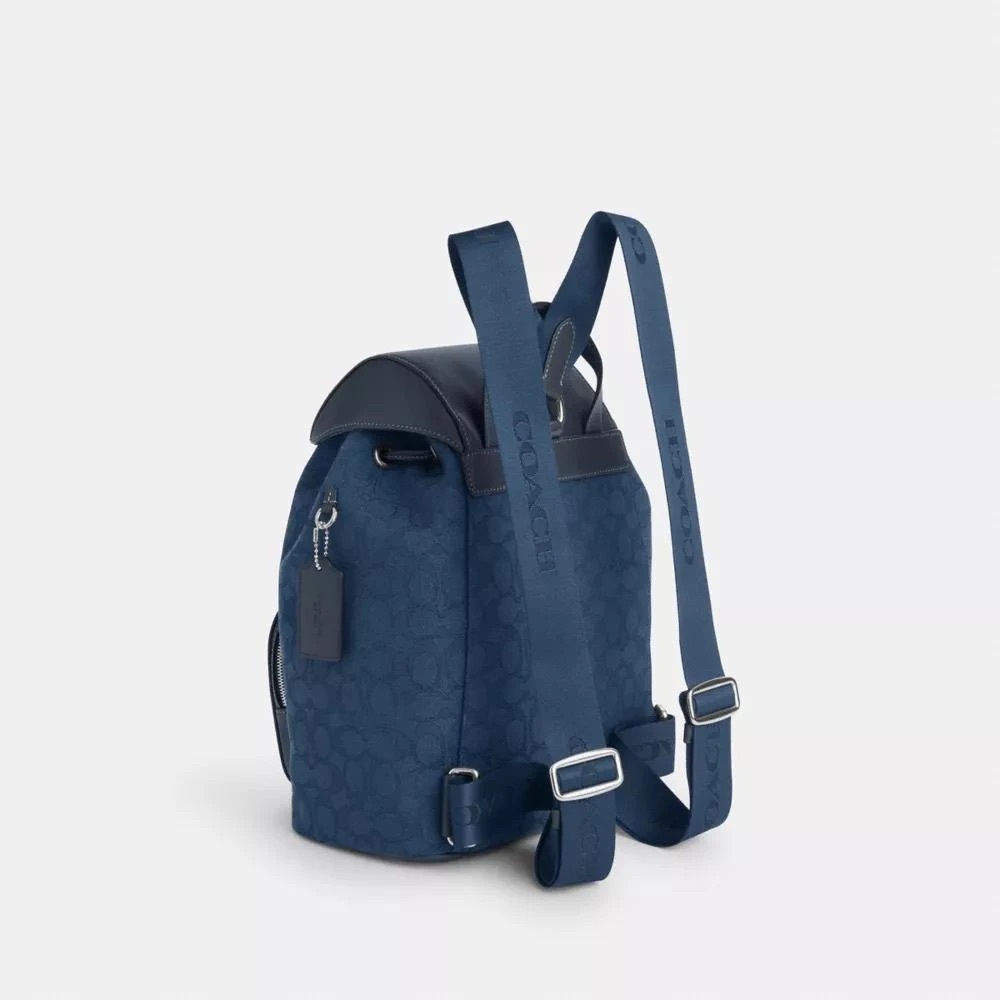 Coach Blue Pace Backpack - Picture 2 of 3